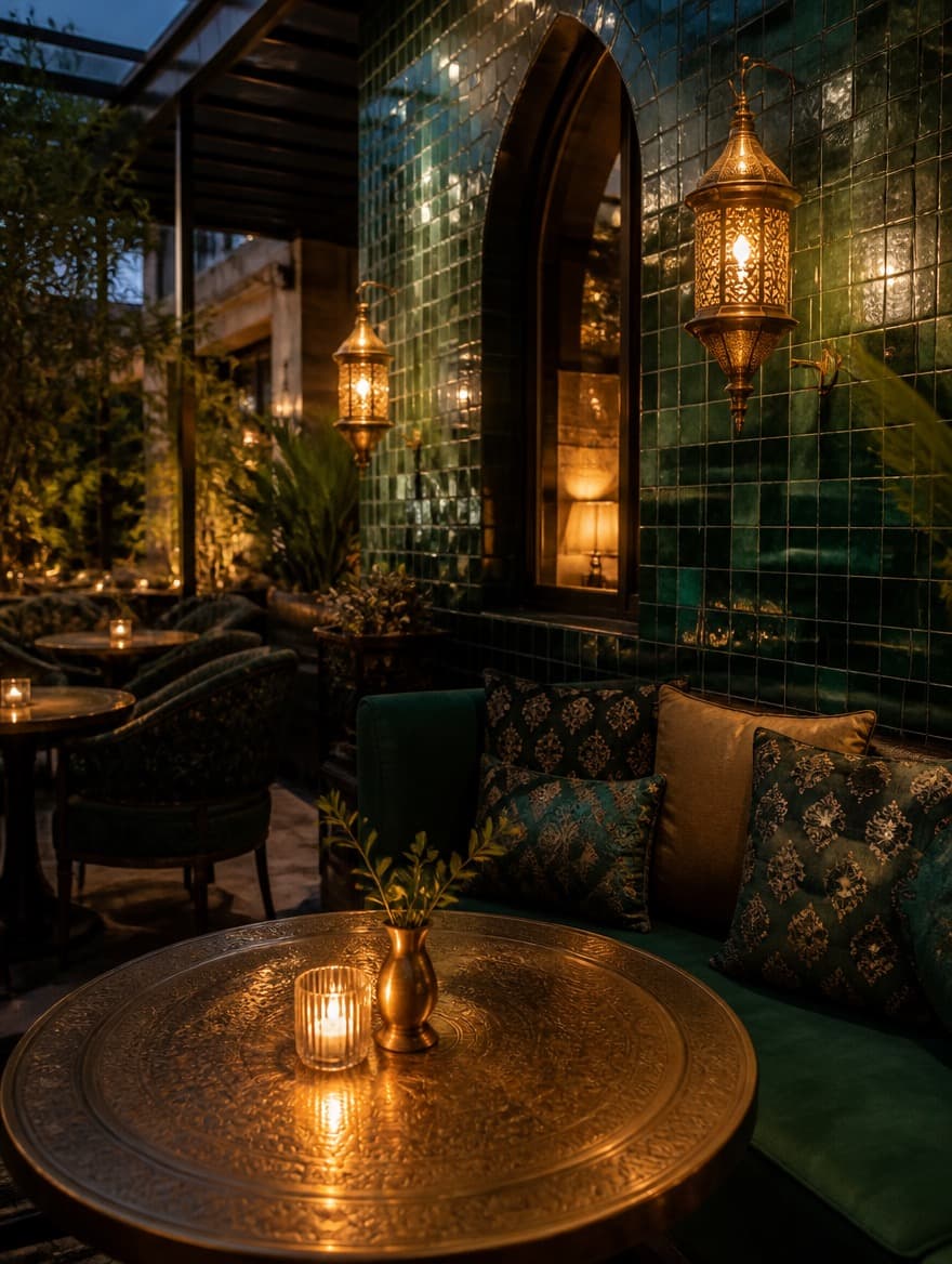 Evening lounge mood